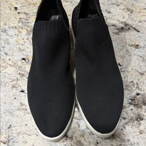 Women’s Steven By Steve Madden Black Slip-On Knit Wedges